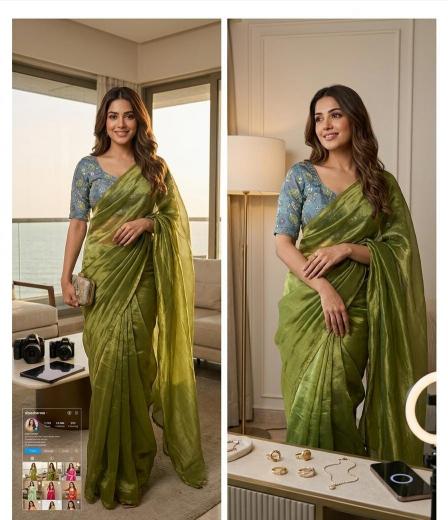 Astitva dual shaded saree online clothes wholesale
